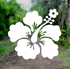 Hibiscus Flower [PICK COLOR] Hawaii Vinyl Decal Sticker Laptop/Car/Truck/Window