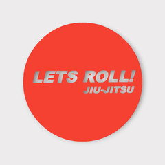 Jiu-Jitsu Decal 5.5×5.5 | Motivational Graphic for Martial Arts Enthusiasts
