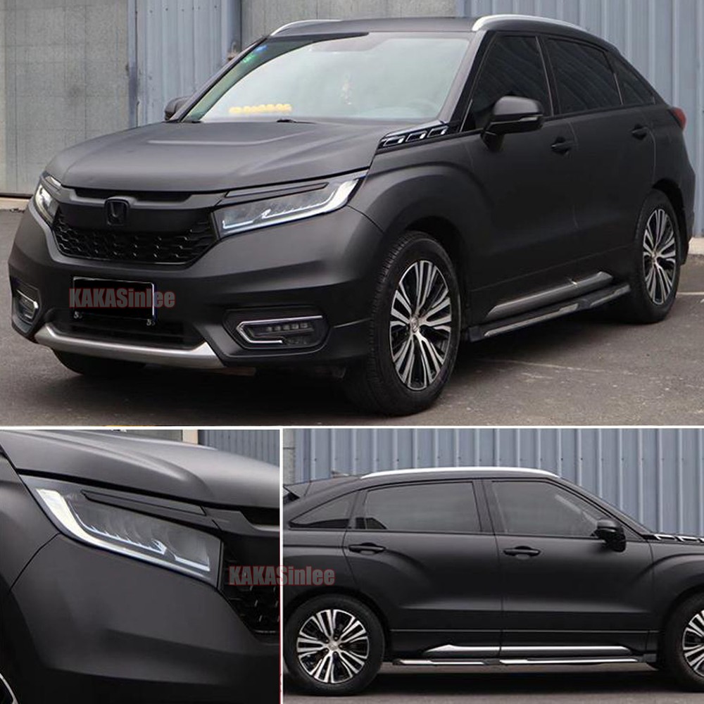 Modify Matte Full Car SUV Truck Vinyl Wrap Satin Motor Sticker PVC Black 65FT US