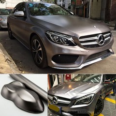 Z Grey / Stretch Car Pearl Metal Matte Satin Chrome Vinyl Wrap Film Sticker HDUS