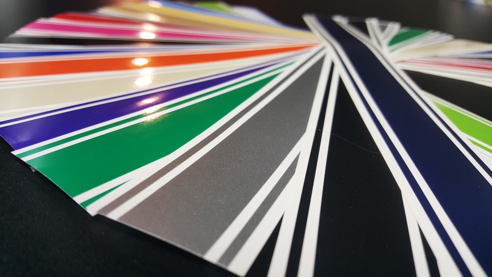 3″ x 72″ Vinyl Racing Stripe Pinstripe Decals Stickers *18 COLORS* Stripes