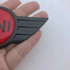 Mini 3D Metal Front Rear Trunk badge Sticker Emblem For Cooper One S R50 R56 R60