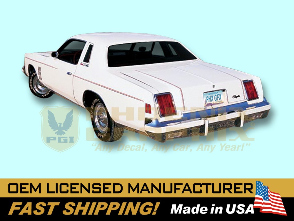 1979 Chrysler 300 Decals & Stripes Kit