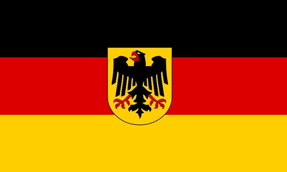 Germany German Flag Bumper Sticker Vinyl Car Window Decal BS-50047