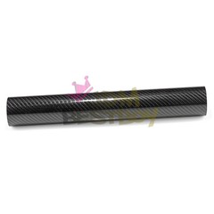 ESSMO PET 7D Carbon Fiber Black High Gloss Car Vinyl Wrap Sticker Decal Sheet