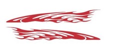 SEMI #S-701 DECAL VINYL FLAMES VAN VEHICLE TRAILER CROSS OVER SUV TRUCK AUTO