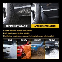 For Toyota Corolla E210 2020 2021 4dr Sedan Mud Flaps Splash Guard Front Re M
