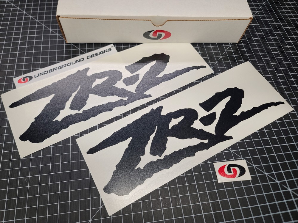 ZR2 Decals (2pk) Truck Bedside Fender Stickers 1994-05 S10 Sonoma Blazer Tracker