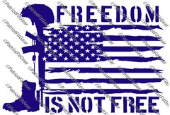 Freedom Is Not Free,Flag,Support Our Troops,Veterans Before Illegals,Vinyl Decal