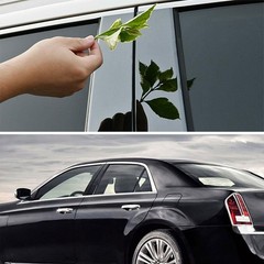 1/2set Door Pillar Post Trims For 2005-2010 Chrysler 300 300C/ Magnum Car Trim J