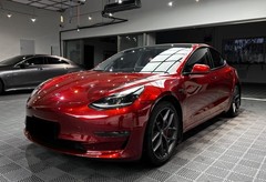 Gloss Metallic Gem Red PPF TPU Paint Protection Film Dry Wet Apply Vinyl Wrap