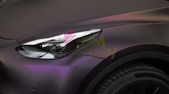 ESSMO PET Matte Metallic Magic Purple Car Vehicle Vinyl Wrap Decal Sticker