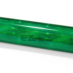 Holographic Glitter Emerald Green Rainbow Chrome Vinyl Wrap Sticker Decal Sheet