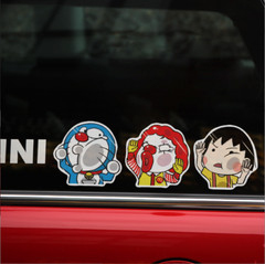 Funny Mario Spider Man One Piece Iron Decal Sticker Vinyl Auto Car Truck Window