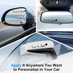 2-8pcs Car Rearview Stickers,Cars Decals,Car Accessories Auto Stickers Decoratio