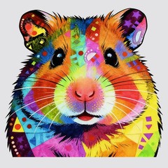 Colorful Animal Stickers Vinyl Self-adhesive for Window Wall Refrigerator Car