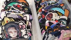 100 Bulk Wholesale Car Stickers Peekers Lenticular 3D Decal Anime and MORE MIXED
