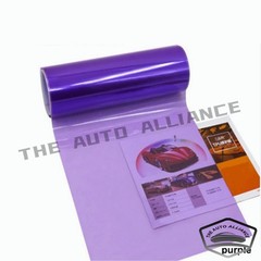 12”x78” Fit Headlight & Taillamp Tint Film Purple Lens Vinyl Protection Film