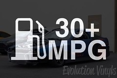 30+ MPG Sticker Decal V1 – JDM Lowered Static Stance Low Drift Slammed Racing