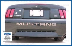 99-04 MUSTANG REAR BUMPER INSERT DECALS STICKERS
