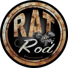 ProSticker 712V.12 (Four pack) 12″ Phantom Series “Rat Rod” Decal Sticker