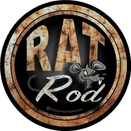 ProSticker 712V.12 (One) 12″ Phantom Series “Rat Rod” Decal Sticker