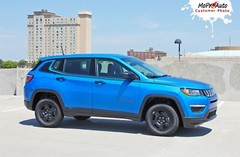 For 2017-2025 Jeep Compass Vinyl Graphics Decal Stripe Upper Body Door Altitude