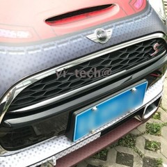 For Mini Cooper F55 F56 F57 2013-2019 Red Front Grille Decoration Cover Stripe