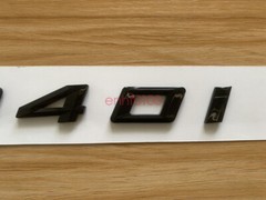 Gloss Black 3D ABS Letters Trunk 340i Emblem Rear Badge for BMW 2017-2022 340i