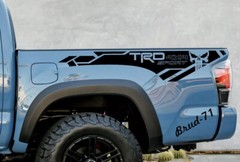 Toyota Tacoma TRD 4×4 Sport ( 2022-2016 ) Side Vinyl Decals Stickers Graphics