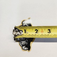 Bomonster Sticker. Old School T-Bucket Hotrod. Approximately 3″ X 1.75″.
