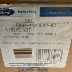 Ford Decal Stripe Partial Kit E99Z-1220000-AC 1986-1989 Aerostar Van