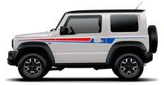BIRDWOOD BODY STRIPE DECAL KIT : SUZUKI JIMNY (JB64W/JB74W)