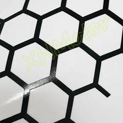 Honeycomb Taillight Lamp Decor Trim Self-Adhesive Sticker For Honda Accord 18-22