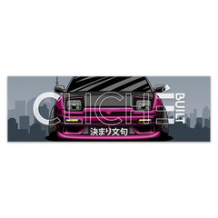 Clapped N/A Miata Bumper Slap Sticker | For Car Enthusiast | Car Guy Gifts | 1pc