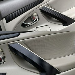 For Toyota Camry 06-11 Carbon fiber Black Car Interior Decor Kits Trim Sticker++