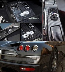 Color 7D Premium Super Gloss Carbon Fiber Vinyl Wrap Bubble Free Air Release 6D