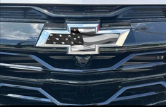 Chevy Equinox Black Flag Grille Gate Bowtie Emblem Overlay Decals 2018-2026