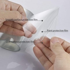 Clear Vinyl Wrap, Transparent Protective Self Adhesive Car Wrap Film Vinyl Wi…