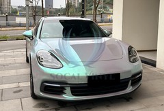 Space Candy Gloss Gray Green Metallic Sticker Decal Car Vinyl Wrap Sheet Film