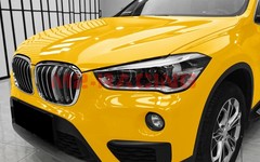 ESSMO PET Super Gloss Sunflower Yellow Car Vehicle Vinyl Wrap Decal Like Paint