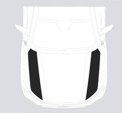 LDV T60 Bonnet Stripes Decals Graphics Saic Motors 4×4 2017 – 2025
