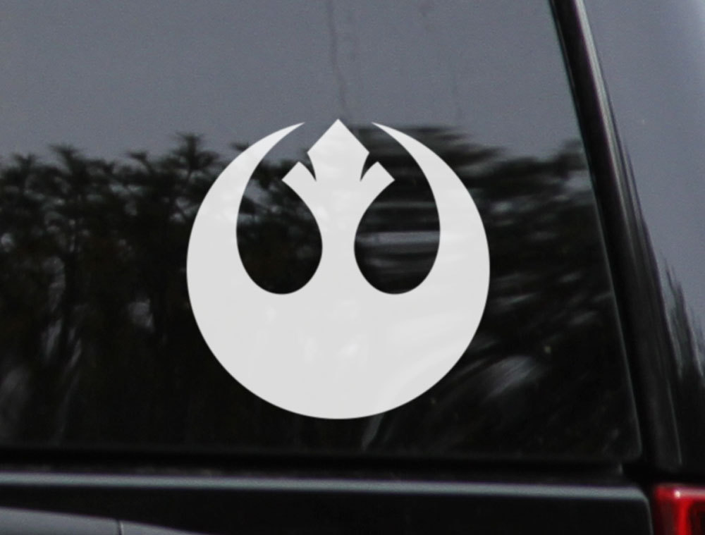 Star Wars Starwars REBEL Alliance Decal Sticker Car Bike Helmet Wall 2cm~110cm