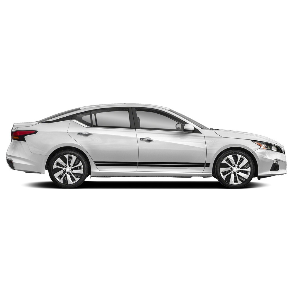 Lower side belt stripes graphics stickers decal compatible with Nissan Altima