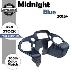 Midnight Blue Inner Fairing Glove Box Doors For Harley Road Glide FLTRX 15+