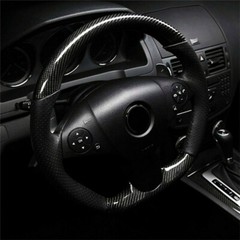 Black Carbon Fiber 12×60 inches 5Years Car Wrap Vinyl Roll with Air Release