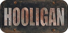 ProSticker 747 (One) 4″x 8″ Rat Rod Hooligan Decal Sticker – Not A License Plate