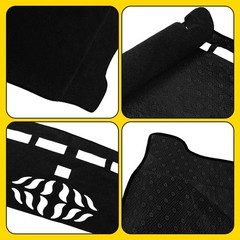 Dashboard Cover Carpert Dash Mat Anti-Slip Sun Pad For Ford F150 2021-2025 1-5X