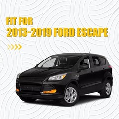 Front Left/Right Mirror Corner Triangle Fender Cover for Ford Escape 2013-2019 E