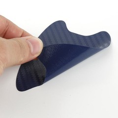 4PCS Carbon Fiber Car Door Handle Scratch-Resistant Protective Film Stickers